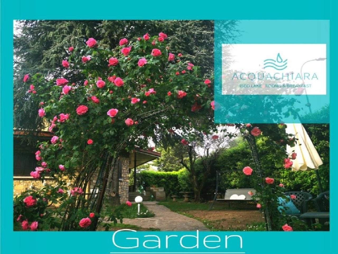 Acquachiara Iseo Deluxe Bed & Breakfast Iseo Center With Garden And Parking Inside Foresteria Exterior foto