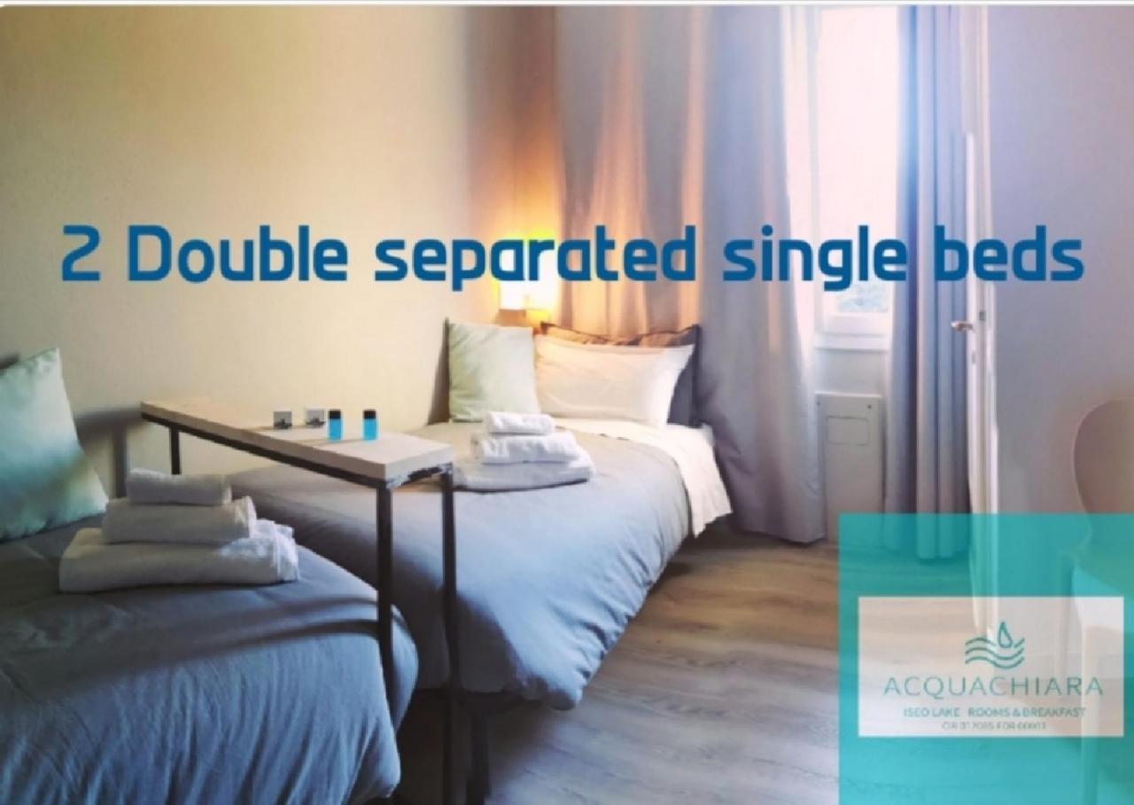 Acquachiara Iseo Deluxe Bed & Breakfast Iseo Center With Garden And Parking Inside Foresteria Zimmer foto